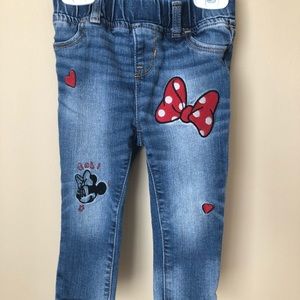 GAP Bottoms - Gap Kids Minnie Mouse Jeans GAP Bottoms - Gap Kids Minnie Mouse Jeans